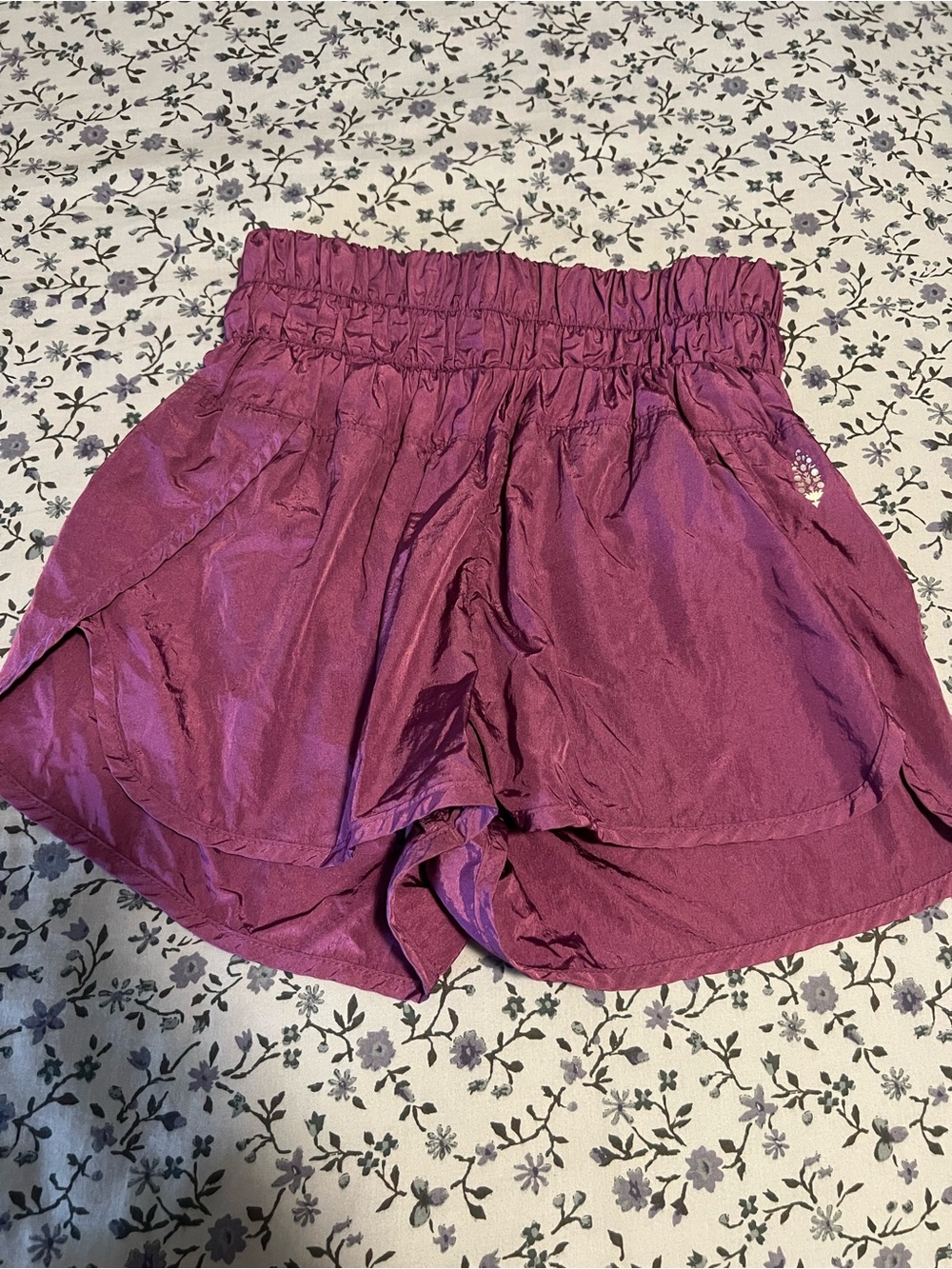 Free People High-Waist Purple Women’s Shorts